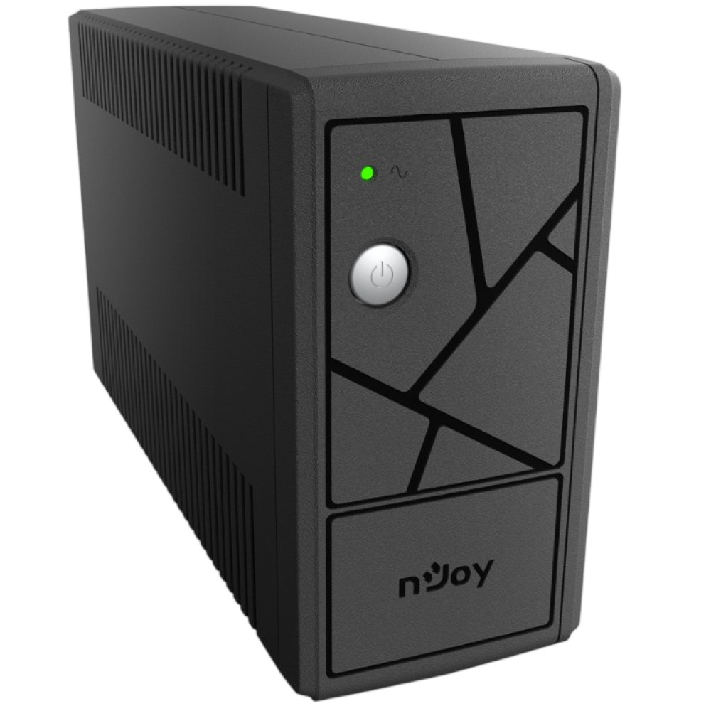 Источник бесперебойного питания NJOY Keen 800 (UPLI-LI080KE-CG01B) Lin.int., AVR, 2 x евро, пластик