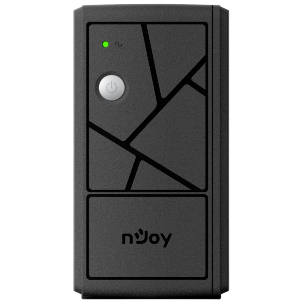 Источник бесперебойного питания NJOY Keen 800 (UPLI-LI080KE-CG01B) Lin.int., AVR, 2 x евро, пластик