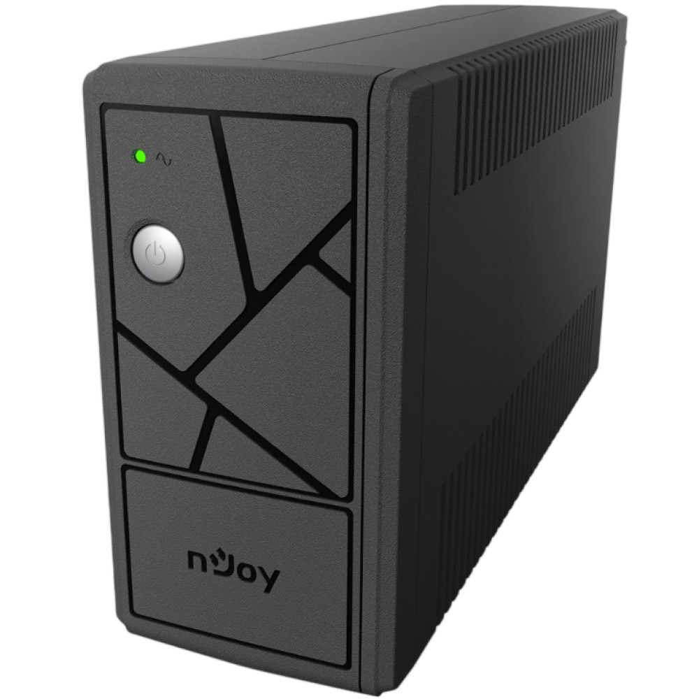 Источник бесперебойного питания NJOY Keen 800 (UPLI-LI080KE-CG01B) Lin.int., AVR, 2 x евро, пластик