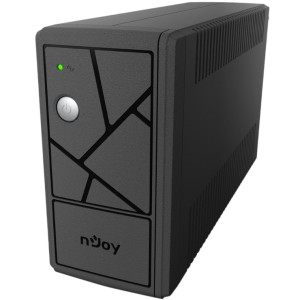 Источник бесперебойного питания NJOY Keen 800 (UPLI-LI080KE-CG01B) Lin.int., AVR, 2 x евро, пластик