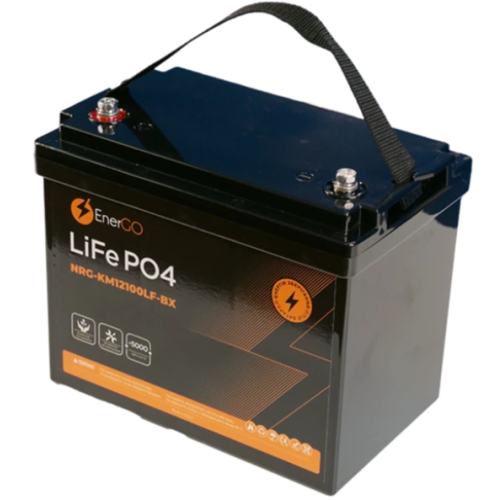 Аккумулятор EnerGo LiFePO4 12V 100Ah (NRG-KM12100LF-BX)