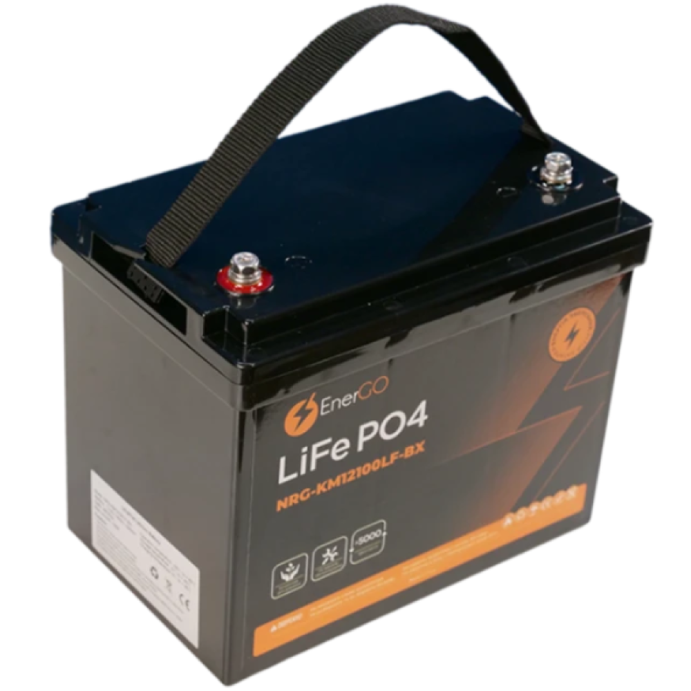 Аккумулятор EnerGo LiFePO4 12V 100Ah (NRG-KM12100LF-BX)