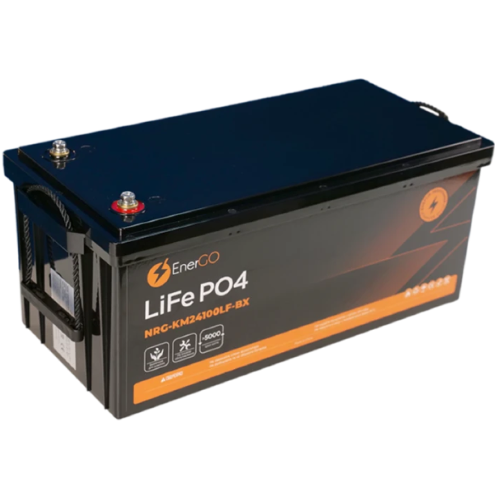 Аккумулятор EnerGo LiFePO4 24V 100Ah (NRG-KM24100LF-BX)