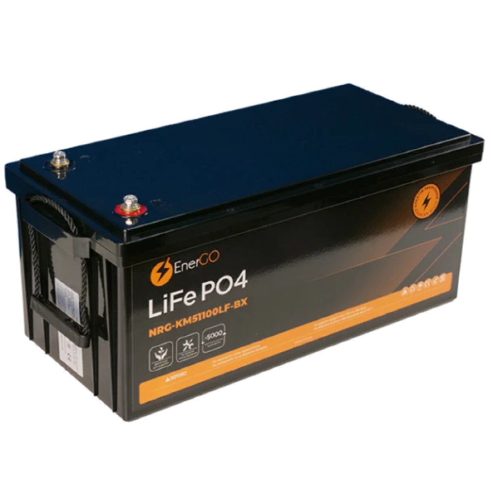 Акумулятор EnerGo LiFePO4 51.2V 100Ah Bluetooth (NRG-KM51100LF-BX-BT)