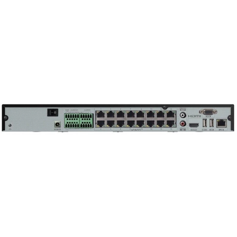 16-канальный NVR-видеорегистратор Provision-ISR NVR12-16400PFAN(1U) с PoE и функцией распознавания лиц