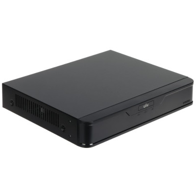 4-канальний NVR відеореєстратор Uniview NVR301-04B-IQ Black