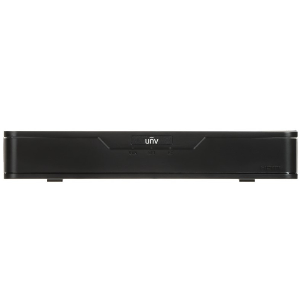 4-канальний NVR відеореєстратор Uniview NVR301-04B-IQ Black