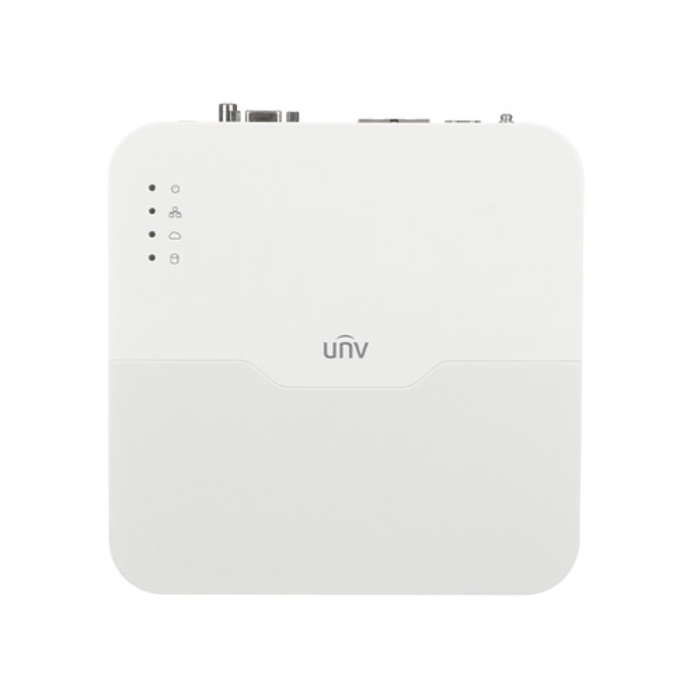 4-канальний NVR відеореєстратор Uniview NVR301-04LS3-P4 з підтримкою PoE