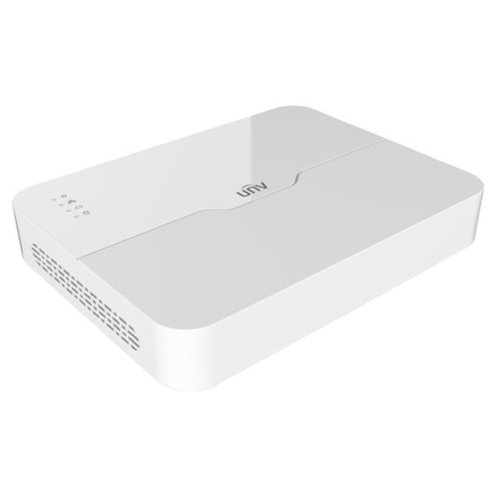 8-канальний NVR відеореєстратор Uniview NVR301-08LS3-P8 з підтримкою PoE