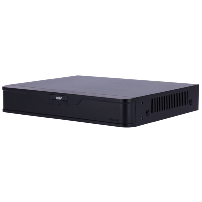 8-канальный NVR видеорегистратор Uniview NVR301-08B-IQ Black