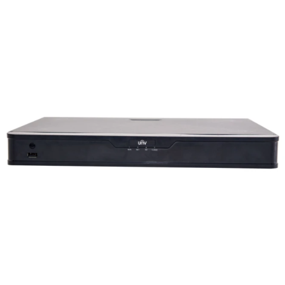 12-канальний гібридний відеореєстратор Uniview NVR302-08Q