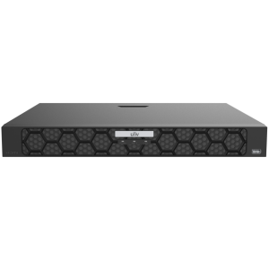 9-канальний NVR відеореєстратор Uniview NVR502-09B-IQ Black