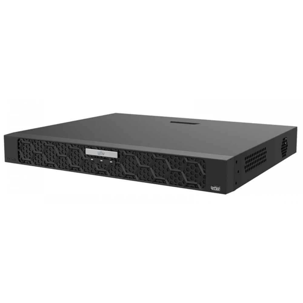 32-канальный NVR видеорегистратор Uniview NVR502-32B-IQ Black