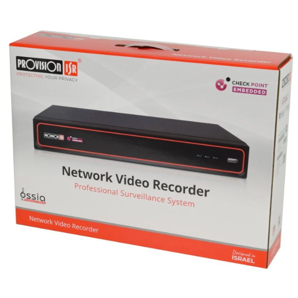 8-канальний NVR відеореєстратор Provision-ISR NVR8-8200N-V2 з AI відеоаналітикою