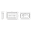Зчитувач Uniview OEC-R2H-EK (ID) Gray