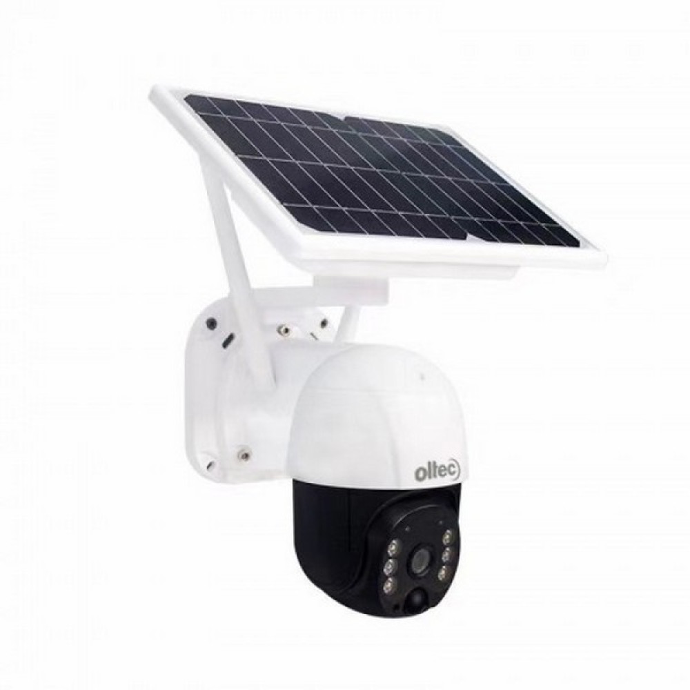 3 Мп бездротова поворотна IP-камера Oltec IPC-322SW-G з сонячною батареєю та 4G