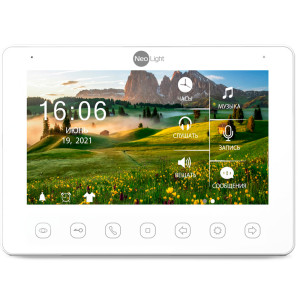 Видеодомофон NeoLight Omega+ HD white