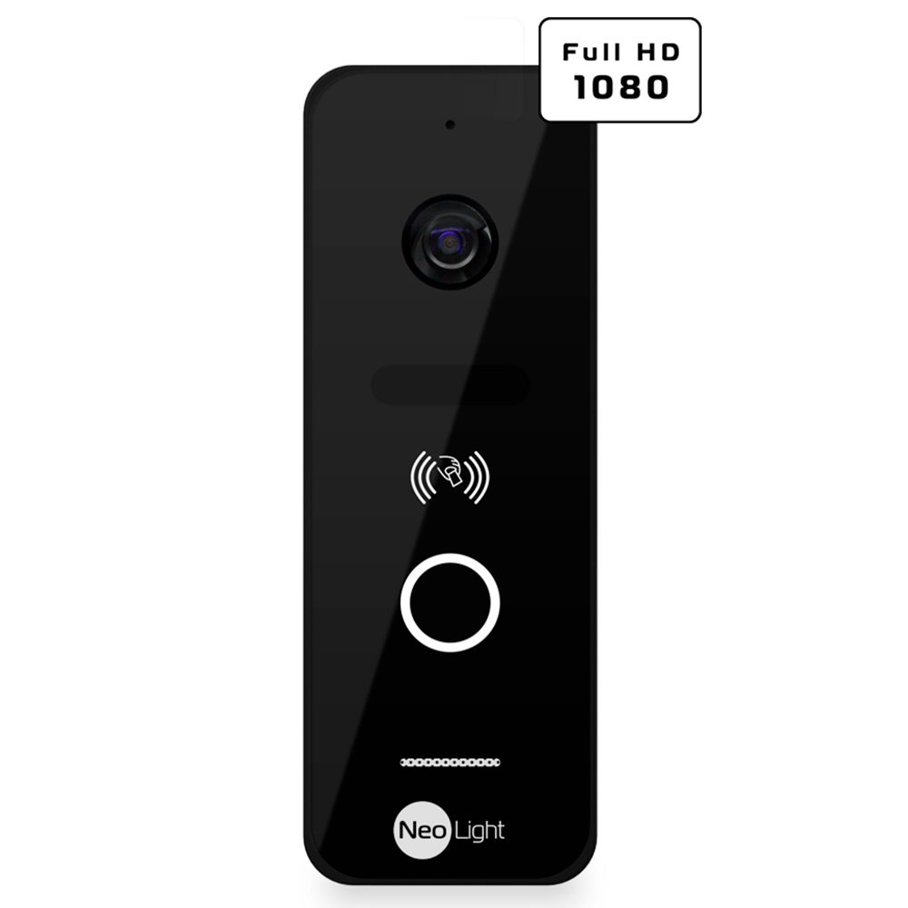 Виклична відеопанель NeoLight OPTIMA ID FHD Black