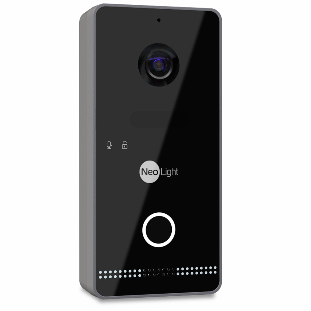 Комплект відеодомофона NeoLight ALPHA Hybrid IPWO KIT B/Black