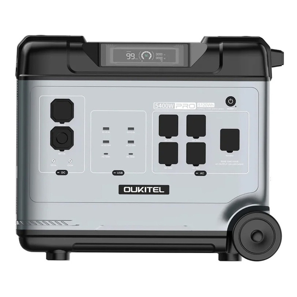 Портативна зарядна станція OUKITEL P5000E Pro Max 6000W 5120Wh