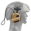 Активные наушники на шлем Partizan Tactical Active Helmet Headset Coyote