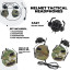 Активні навушники на шолом Partizan Tactical Active Helmet Headset Multicam