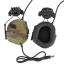 Активні навушники на шолом Partizan Tactical Active Helmet Headset Multicam