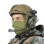 Активні навушники на шолом Partizan Tactical Active Helmet Headset Multicam