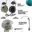 Активные наушники на шлем Partizan Tactical Active Helmet Headset Olive