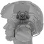 Адаптер для тактичних навушників на шолом Partizan Tactical FAST Helmet Headset Adapter 2 Black