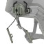 Адаптер для тактичних навушників на шолом Partizan Tactical FAST Helmet Headset Adapter 2 Olive
