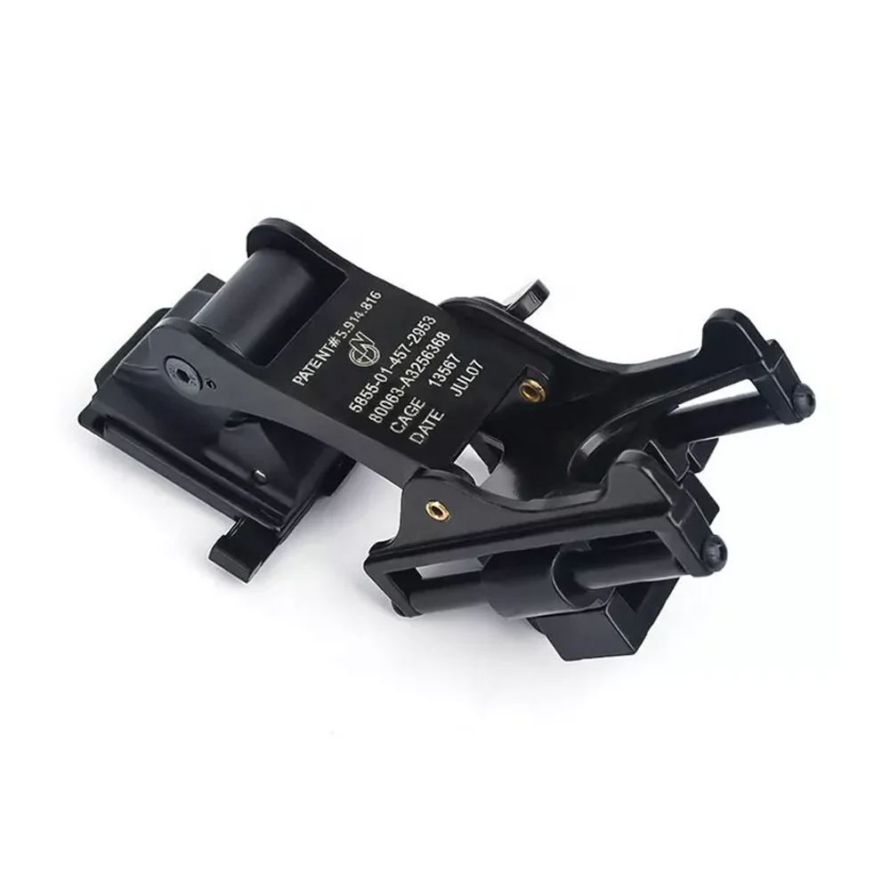 Кронштейн на шолом для приладу нічного бачення Partizan Tactical NVG Mount Metal Black