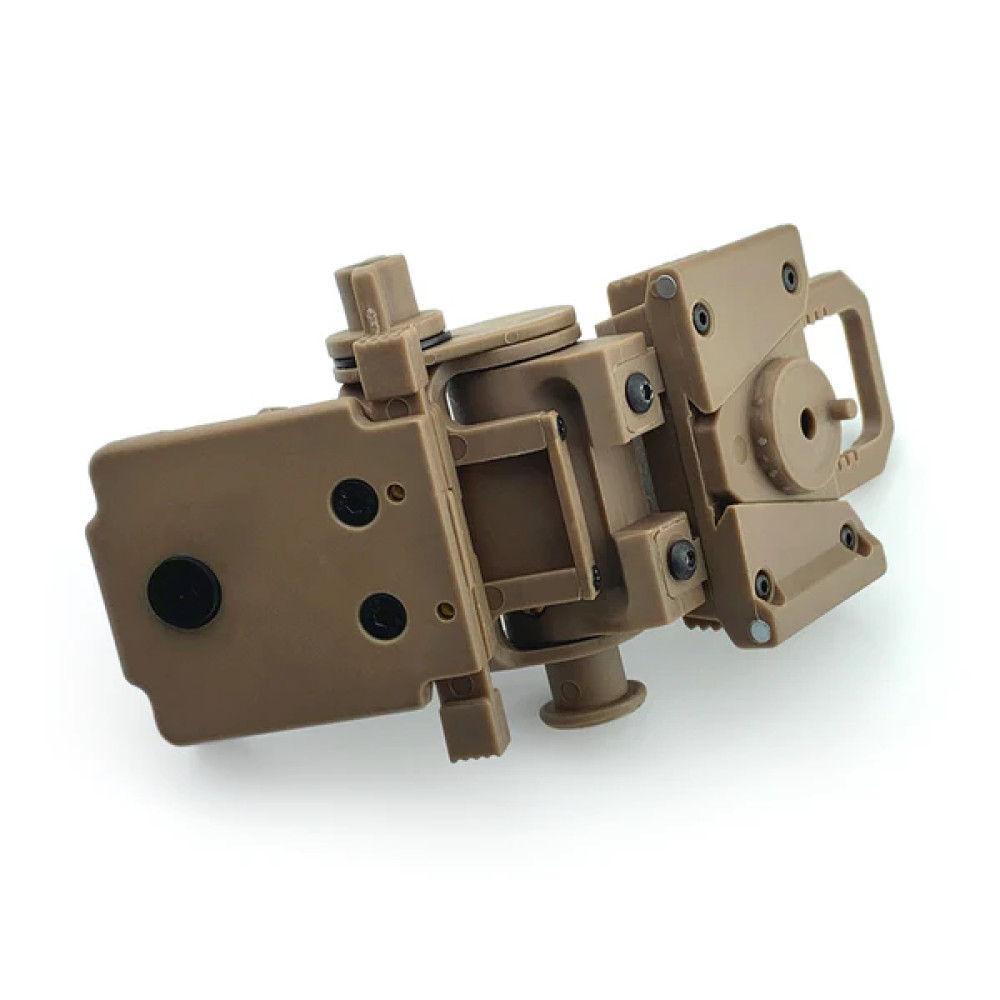 Кронштейн на шлем для прибора ночного видения Partizan Tactical NVG Mount Nylon Coyote