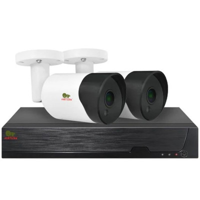 Комплект відеоспостереження Partizan AHD-23 2xCAM + 1xDVR + HDD