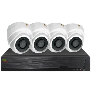 Комплект відеоспостереження Partizan AHD-45 4xCAM + 1xDVR