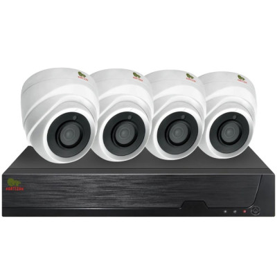 Комплект видеонаблюдения Partizan AHD-45 4xCAM + 1xDVR