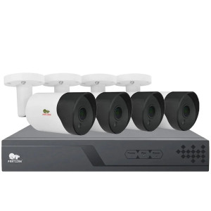 Комплект відеоспостереження Partizan IP-25 4xCAM + 1xNVR