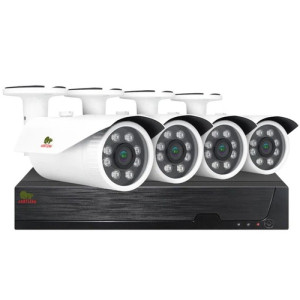 Комплект відеоспостереження Partizan PRO AHD-35 4xCAM + 1xDVR + HDD