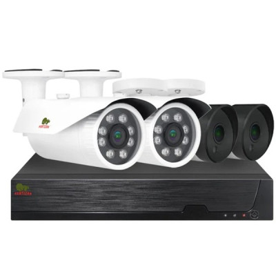 Комплект відеоспостереження Partizan PRO AHD-41 4xCAM + 1xDVR + HDD