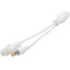 Passive PoE переходник IP+DC - Extender over UTP, Waterproof (влагозащищённый) Black