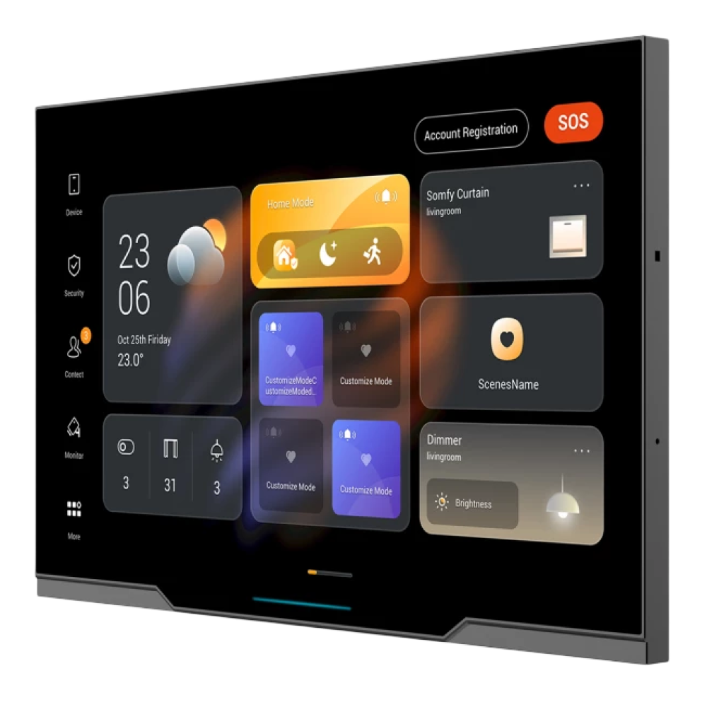 Центральная панель управления Akubela HyPanel PH81-KNX-EU