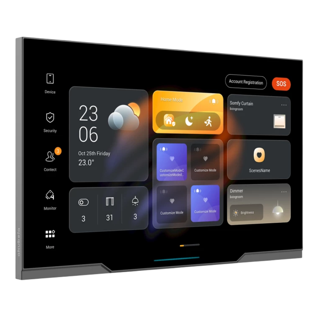 Центральная панель управления Akubela HyPanel PH81-KNX-EU