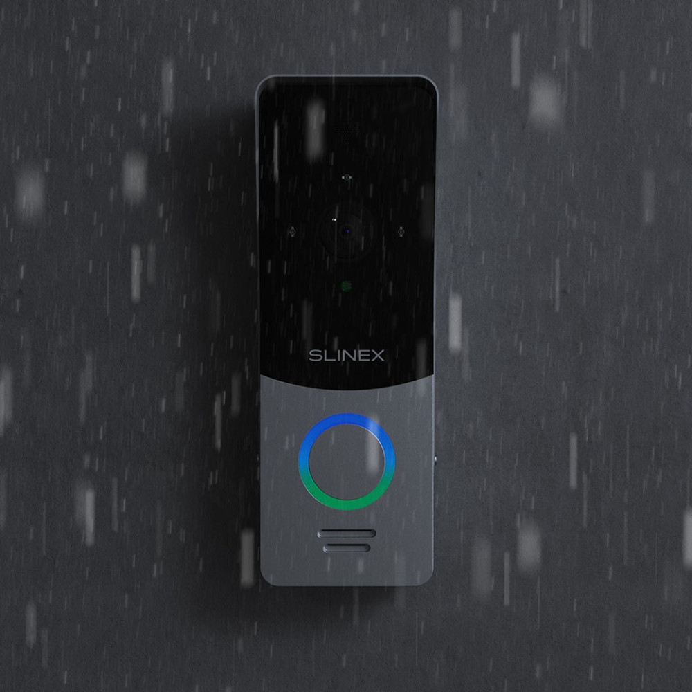 Виклична відеопанель Slinex ML-20HD silver+black