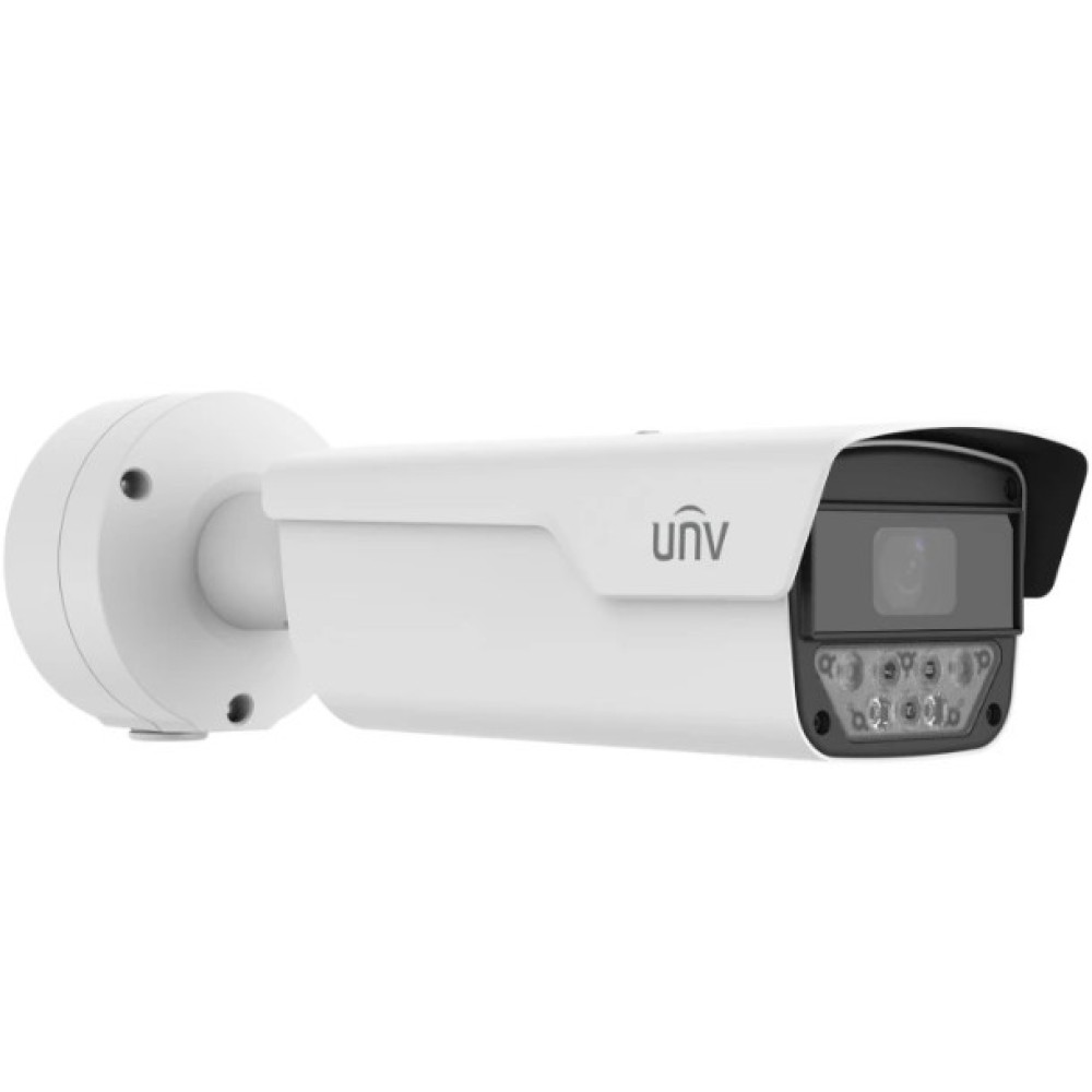 4 Мп IP-відеокамера Uniview PKC2641-Z80-IR-P з PoE з розпізнаванням автономерів
