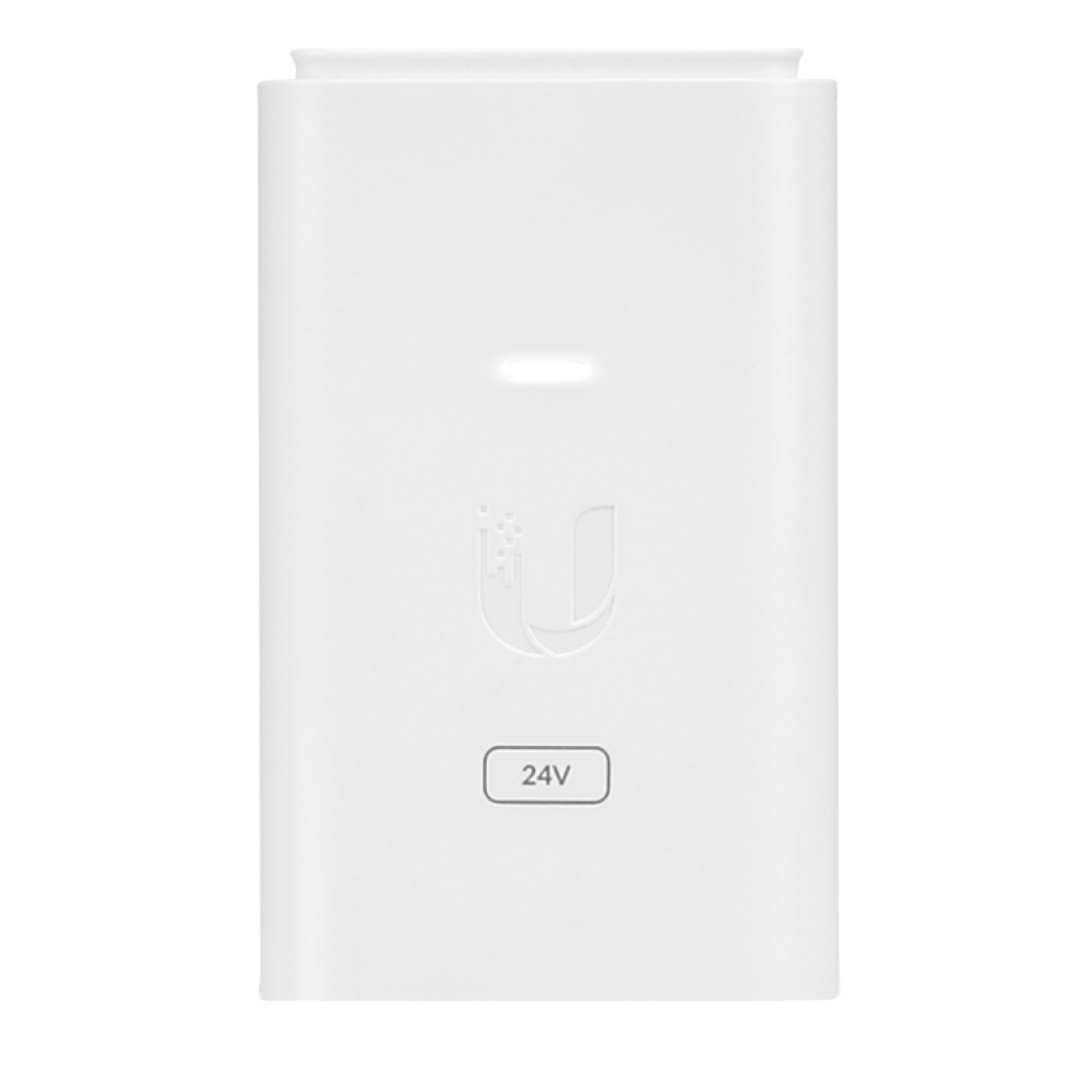 Инжектор Ubiquiti POE-24-7W-G-WH (24V, 7W, Gigabit)