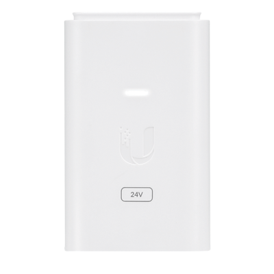 Инжектор Ubiquiti POE-24-7W-G-WH (24V, 7W, Gigabit)