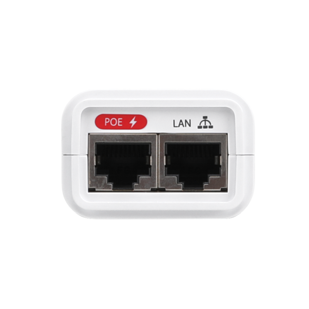 Инжектор Ubiquiti POE-24-7W-G-WH (24V, 7W, Gigabit)