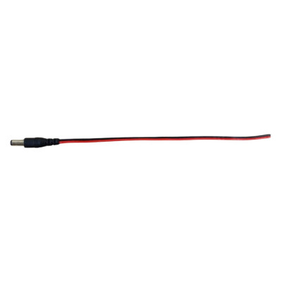 Разъем питания (папа. male) B Power jack 2.1*5.5mm с проволокой 25 см