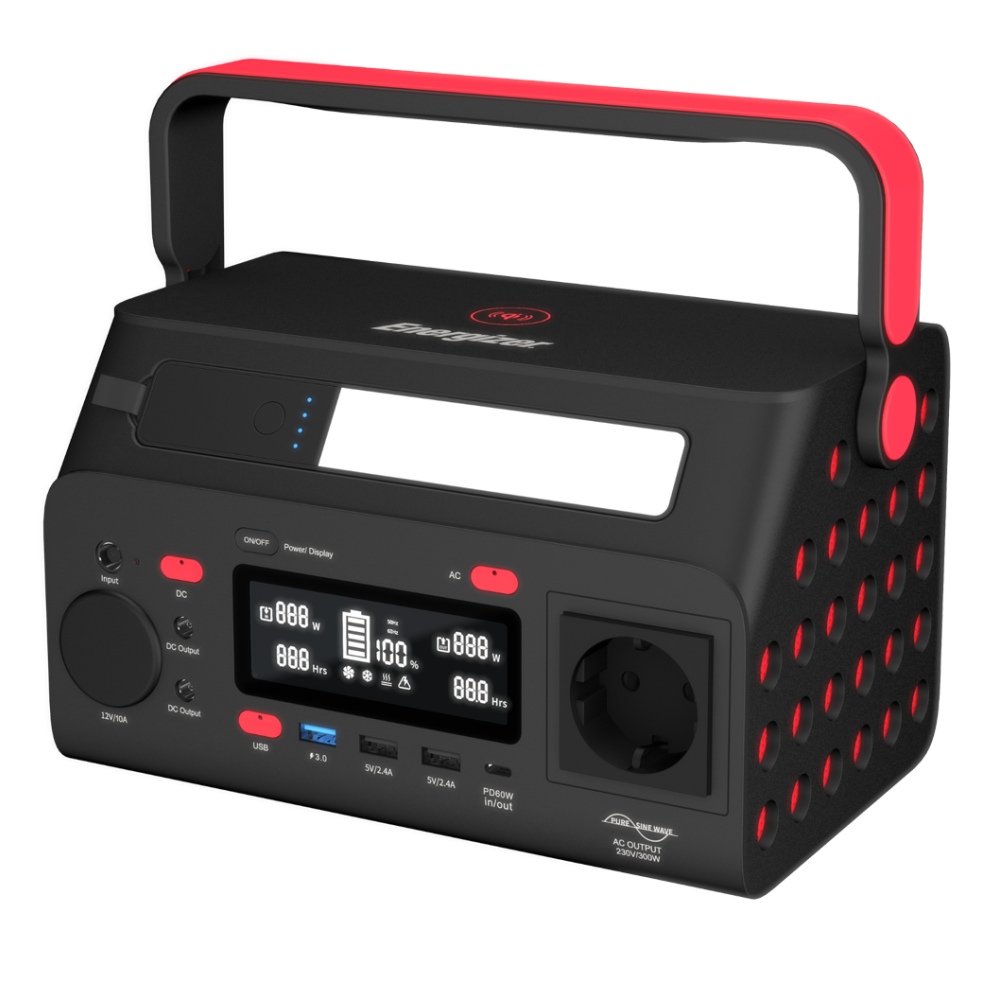 Зарядна станція Energizer PPS300W2 (300 Вт / 293 Вт·г)