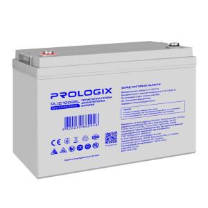 Акумуляторна батарея Prologix 12V 100AH (PL12-100GEL) GEL